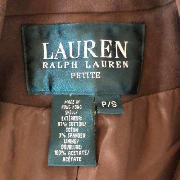 Lauren Ralph Lauren Olive Green Double Breasted - Picture 6 of 6